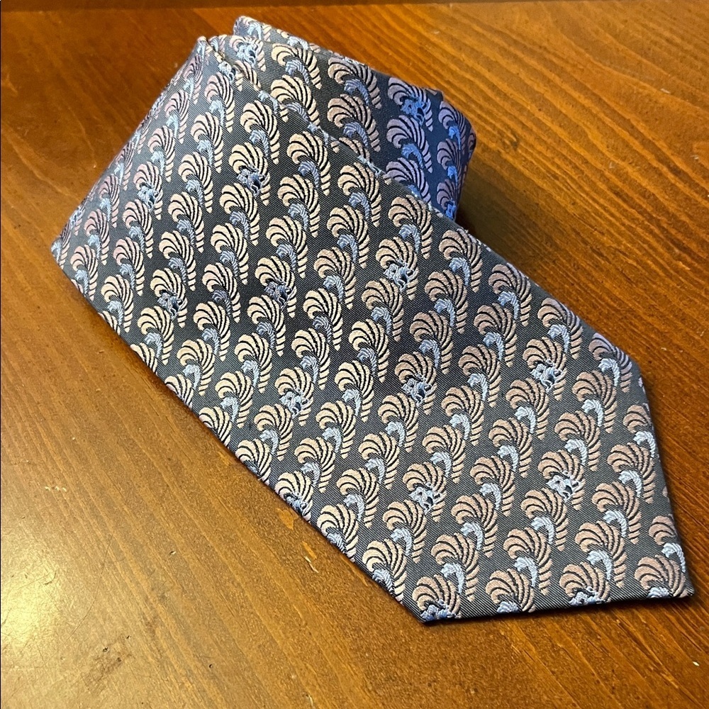 Frey Wille Silk Tie Lavender Luxury Designer